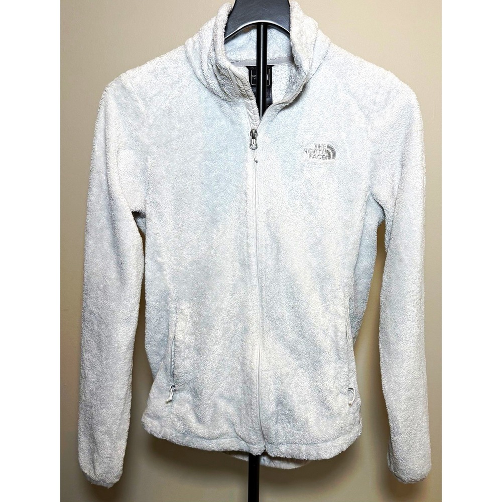 The North Face Osito Gray Full Zip Slim Fit Jacket Women's Size S/P Regular